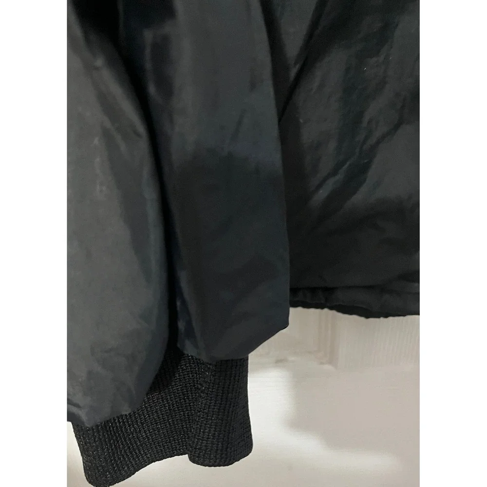 Vintage Mountain Dew Jacket Black Hooded Windbreaker Retro Style Mens XL‎ READ